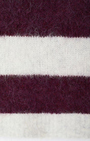 AMERICAN VINTAGE NIBY TANK CRANBERRY STRIPES