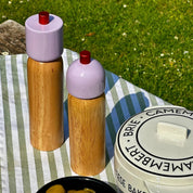 MAEGEN  SALT/PEPPER LILAC/RED LARGE