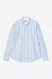 CARHARTT WIP  DEVEN OXFORD BLEACH/WHITE