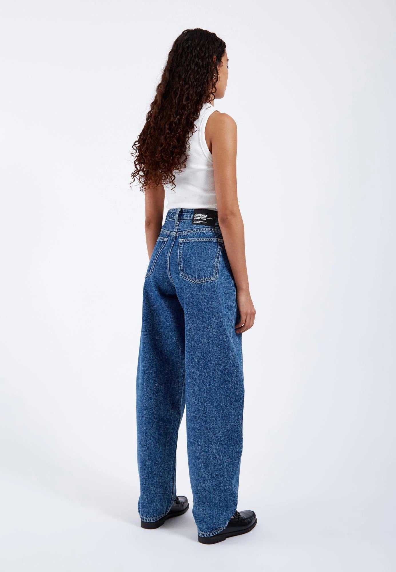 DR DENIM NANCI BARREL MID RETRO