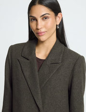 ICHI OCOLA JA ROSIN MELANGE COAT