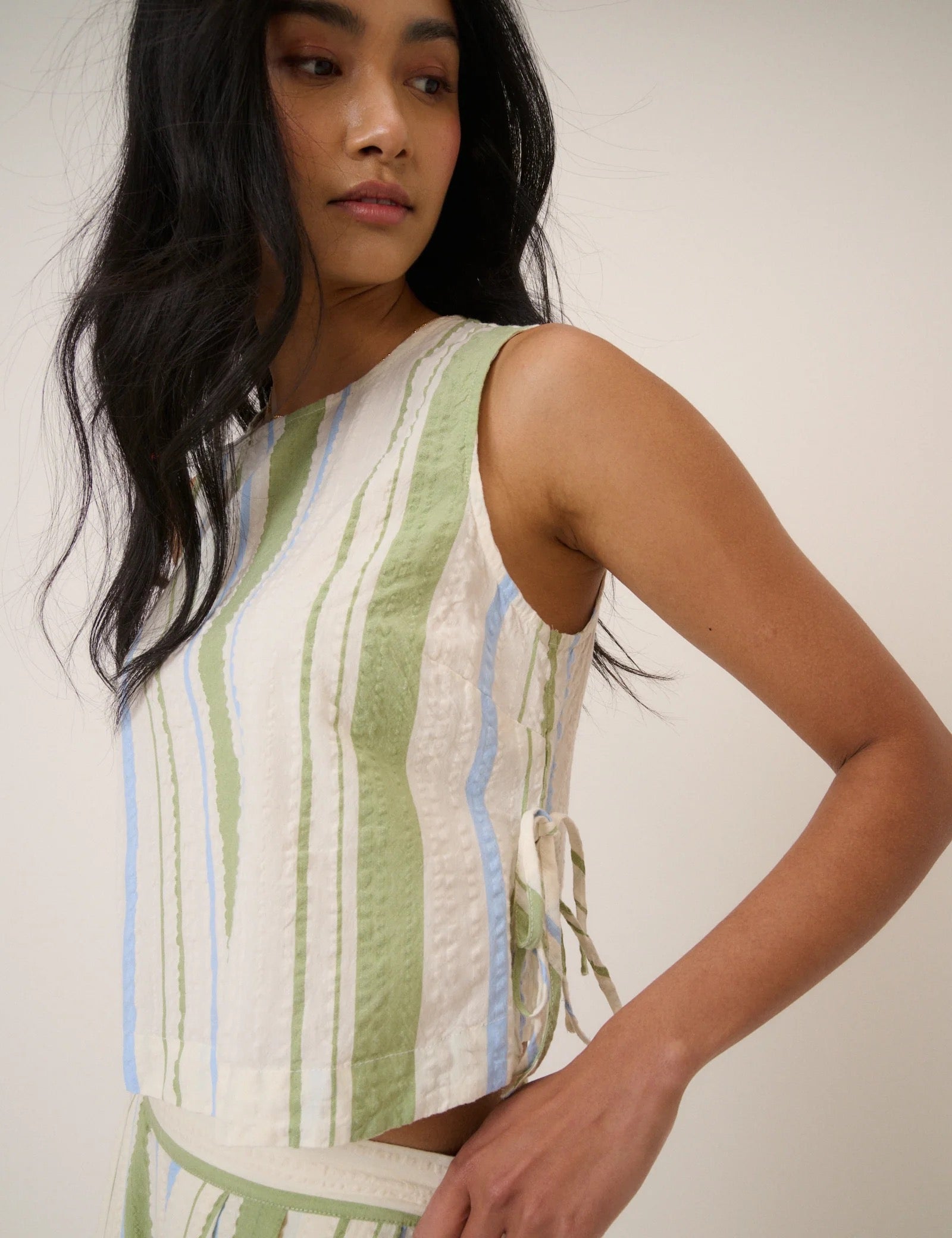 NOBODYS CHILD VERITY TOP Green