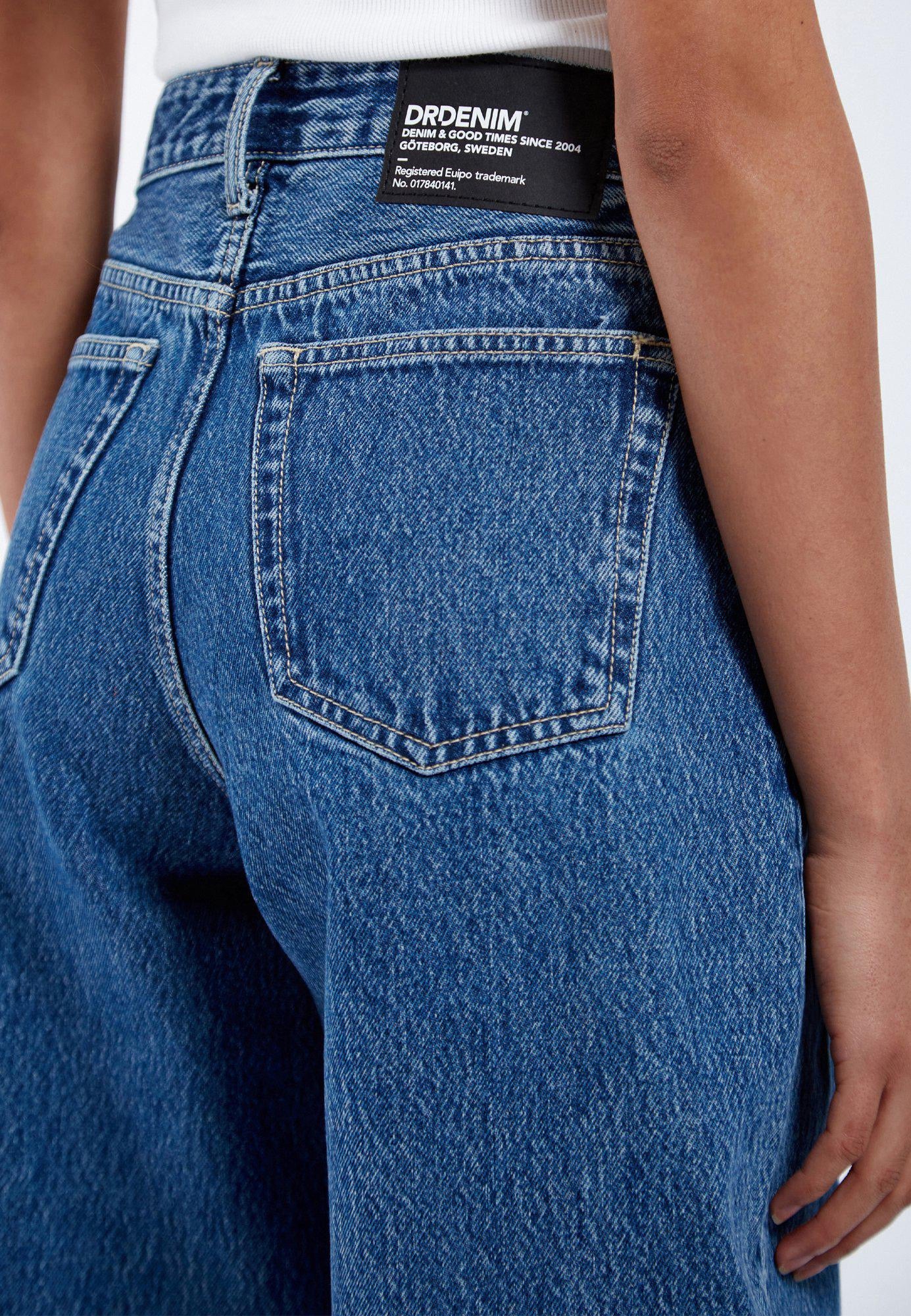 DR DENIM NANCI BARREL MID RETRO