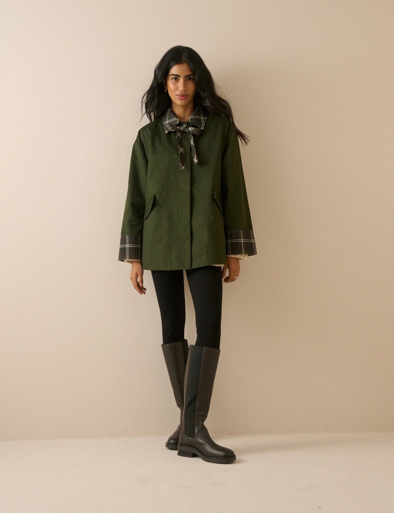 NOBODYS CHILD  FION TARTAN Green