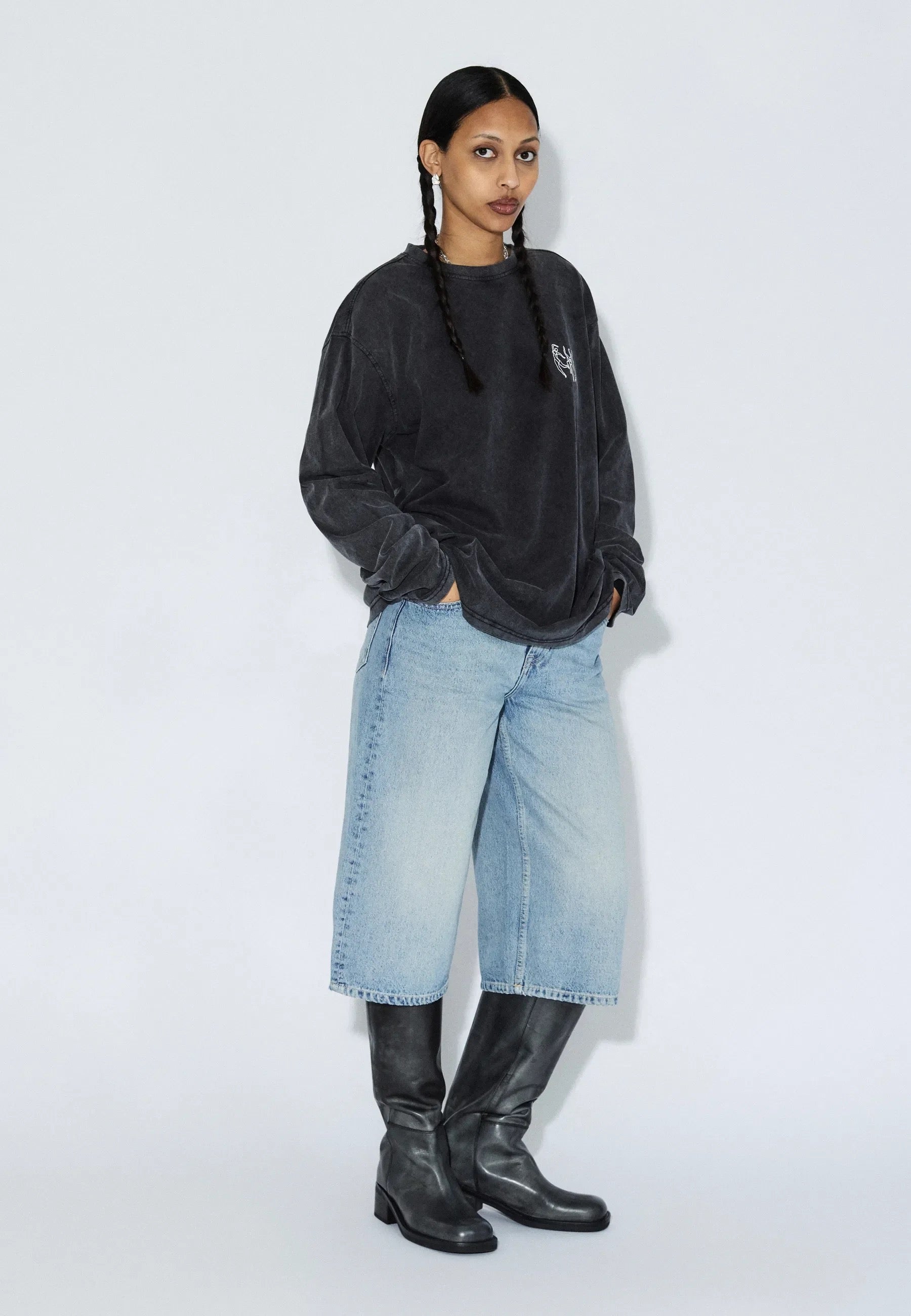 DR DENIM DACE SHORT DRIFT LIGHT USED