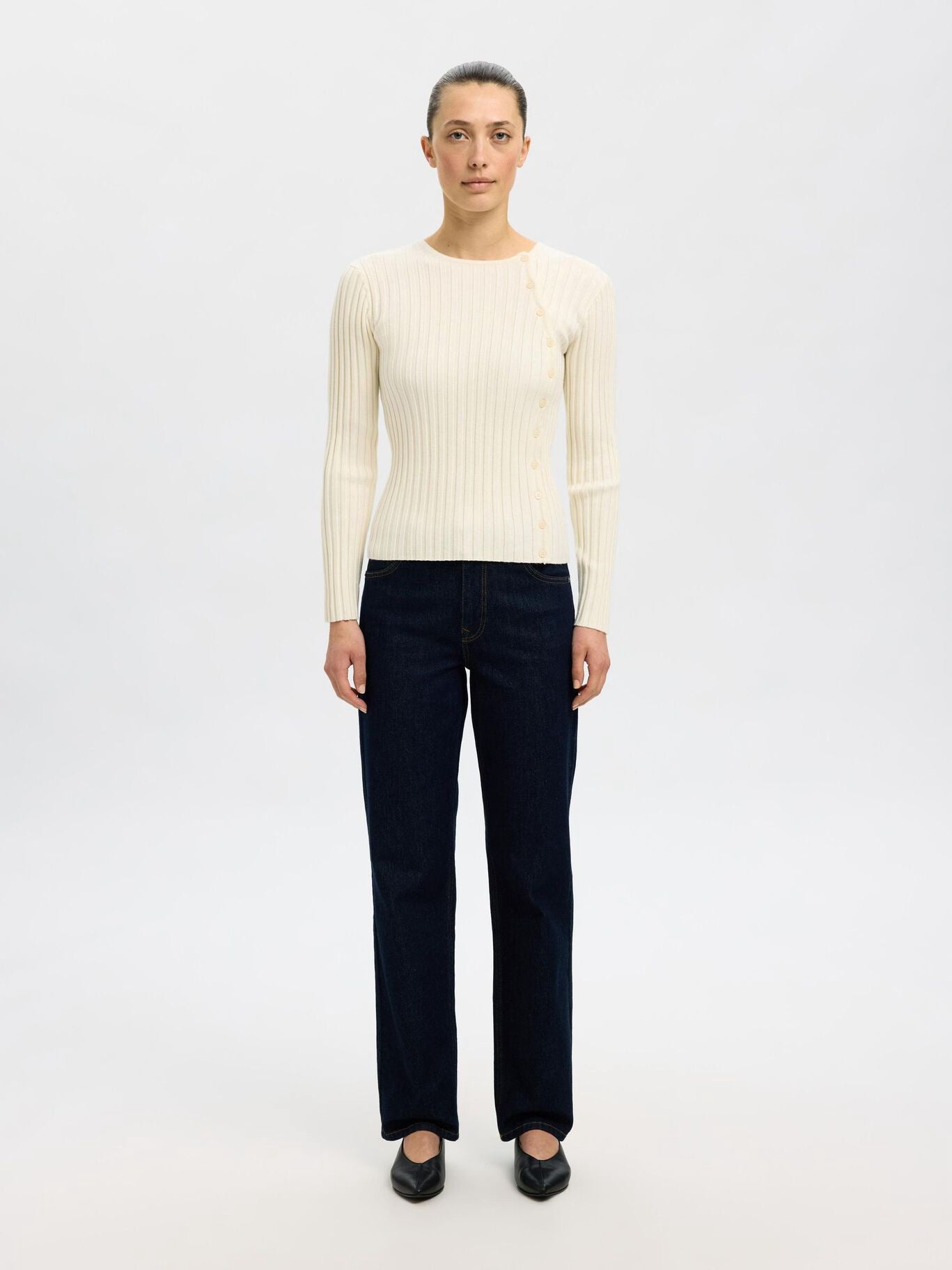 SELECTED  HELLEN LS BIRCH TOP