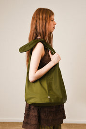 DAMSON MADDER  GENE OVERSIZED OLIVE BAG