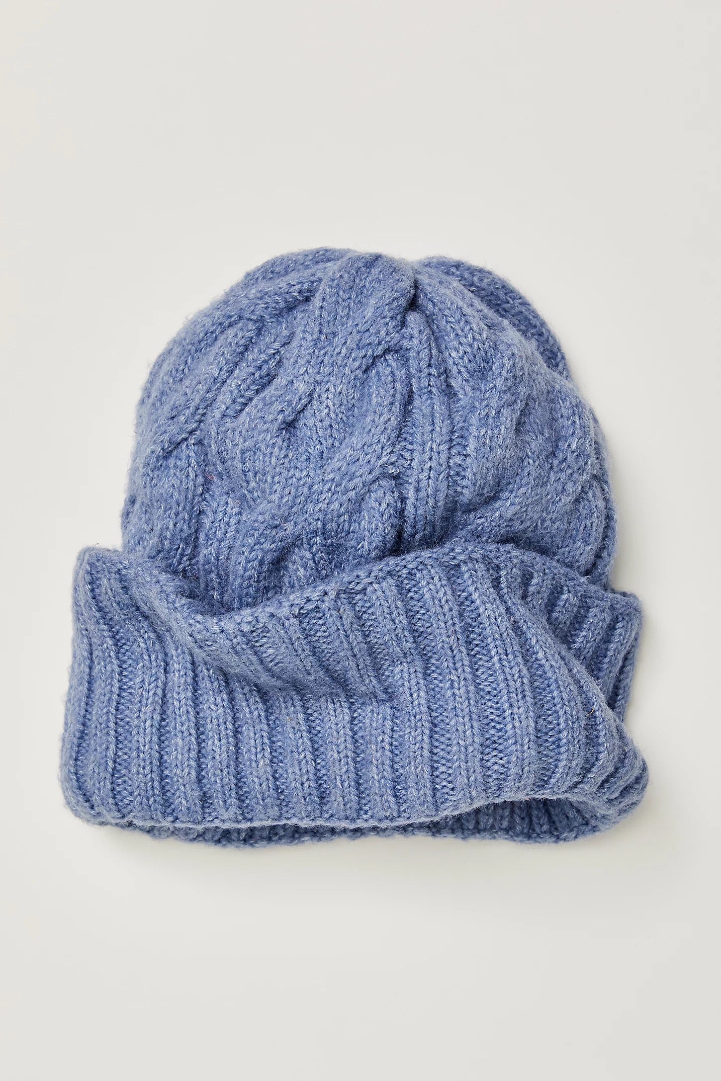 FREE PEOPLE COAST LINE BEANIE Blue