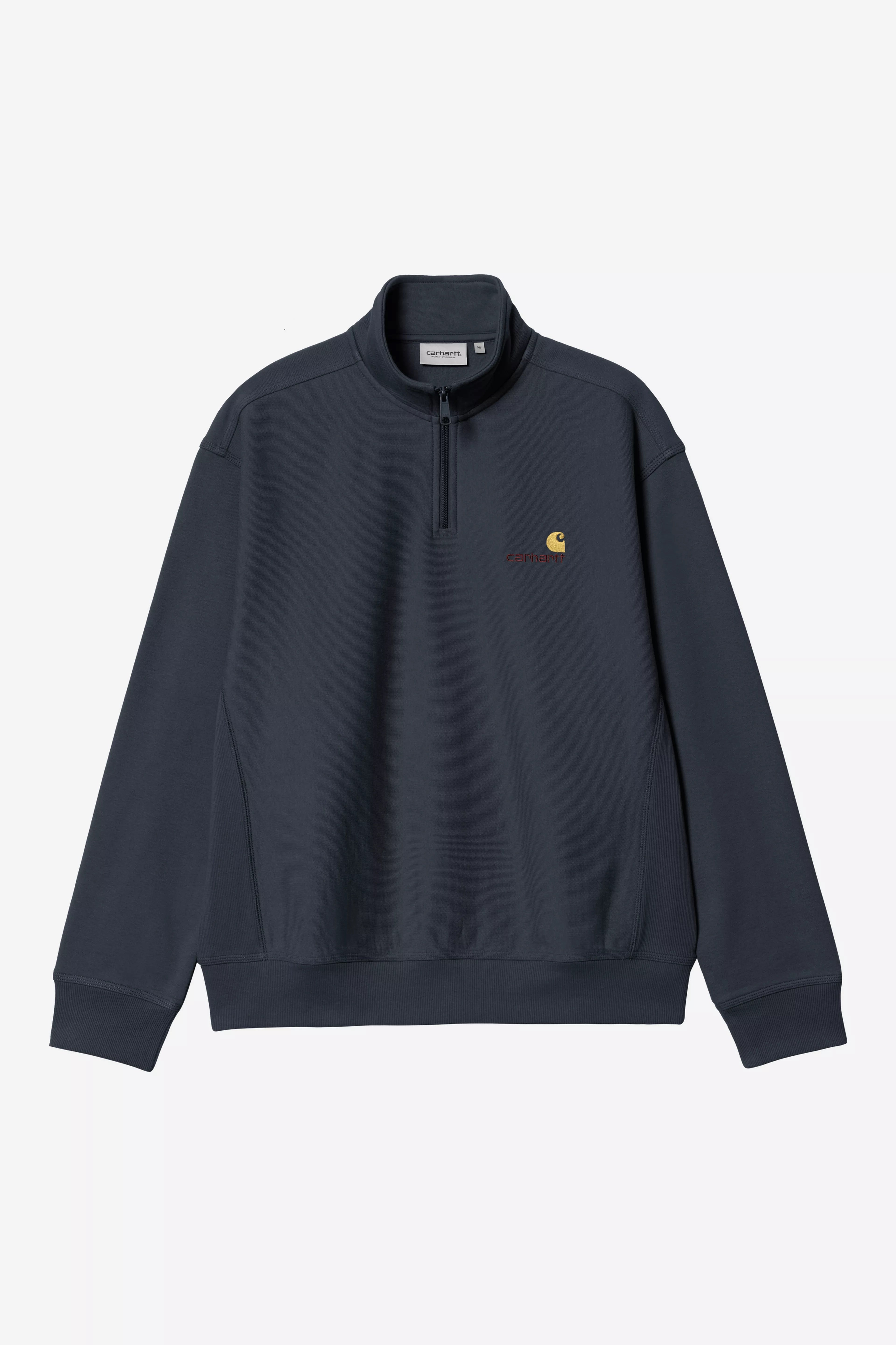 CARHARTT WIP HALF ZIP AMERICAN DEEP NIGHT