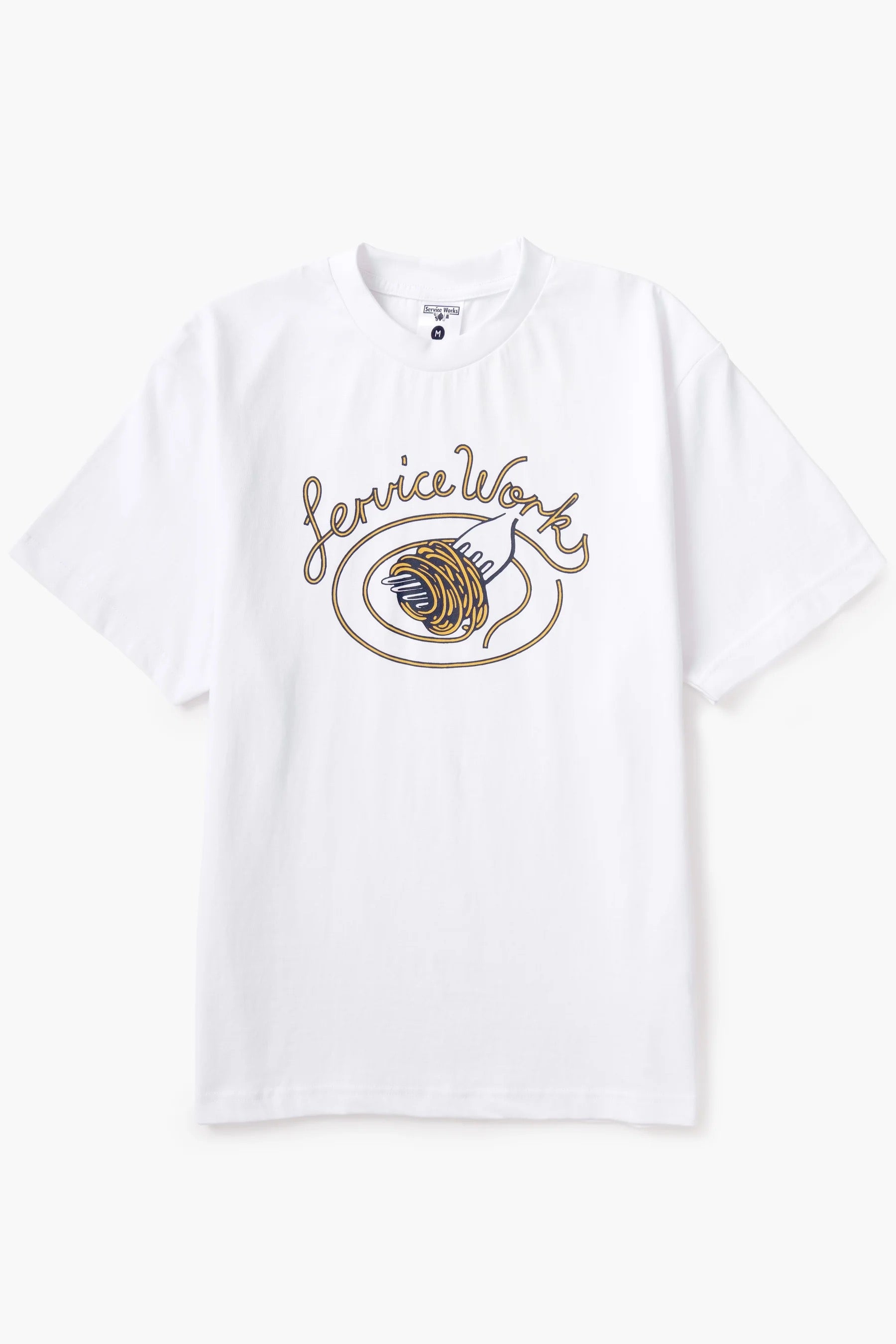 SERVICE WORKS  SPAGHETTI TEE White