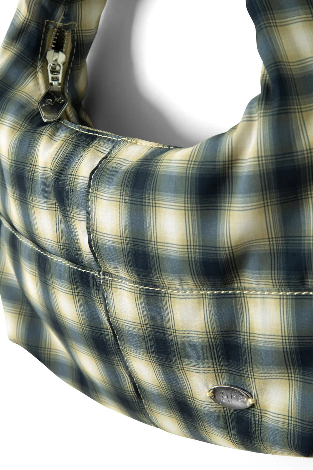 DAMSON MADDER ROO CHECK TIE BAG MULTI