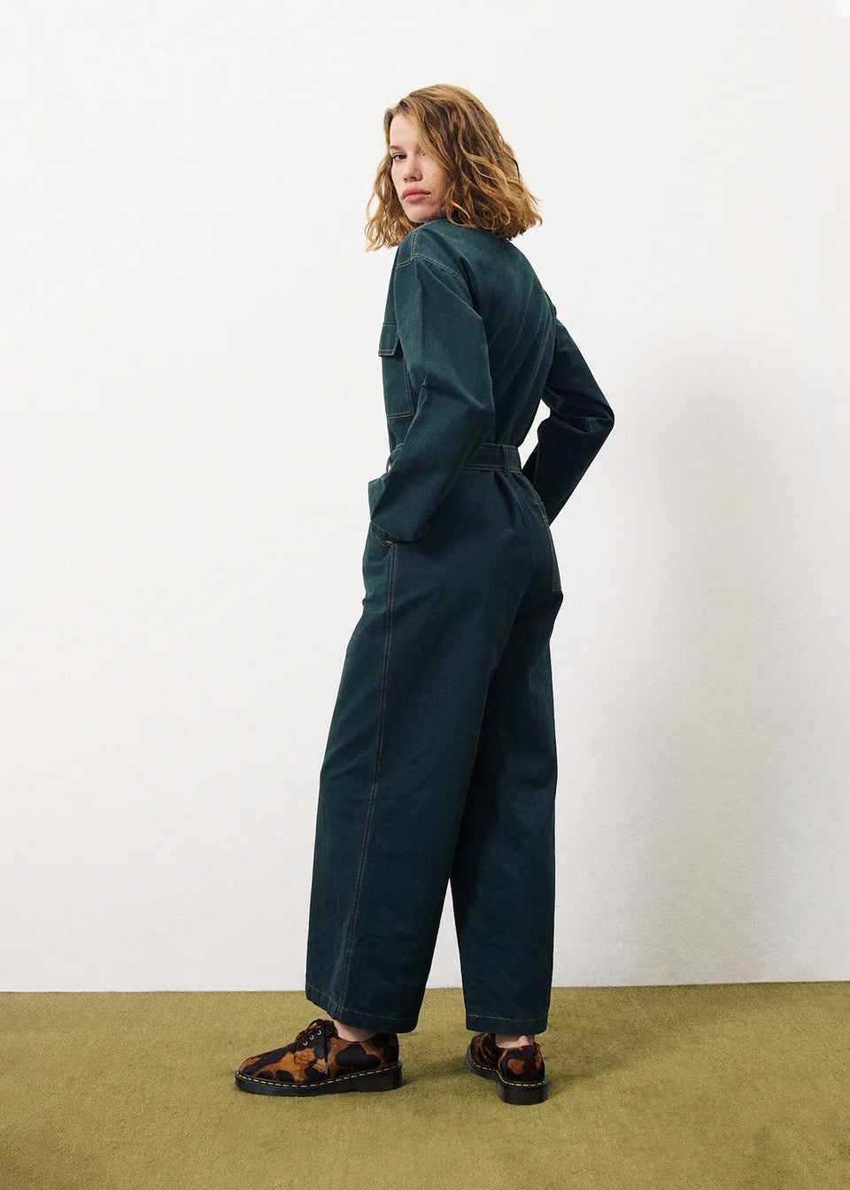 FRNCH JUMPSUIT ADY VERT FORET