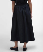 BARBOUR  ELSIE MIDI Black SKIRT