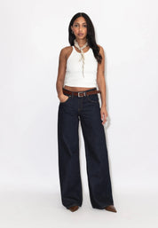 DR DENIM RHUE LOW WIDE STREAM RINSE