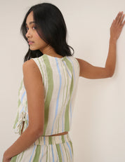 NOBODYS CHILD VERITY TOP Green