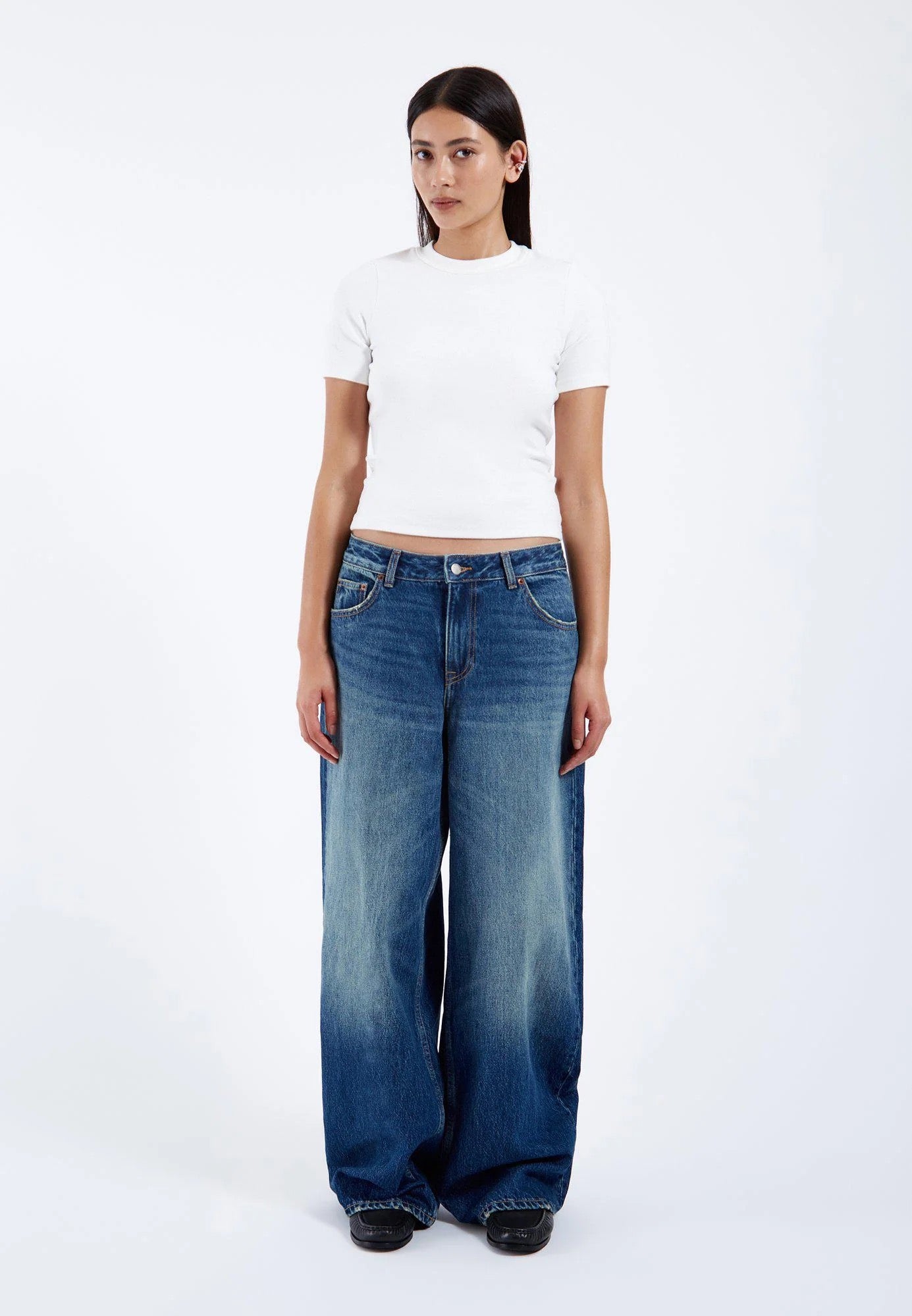 DR DENIM ARY WIDE STRAIGHT STREAM DARK FADE