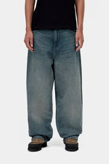 CARHARTT WIP  BRANDON DENIM BLUE WORN USED WASH