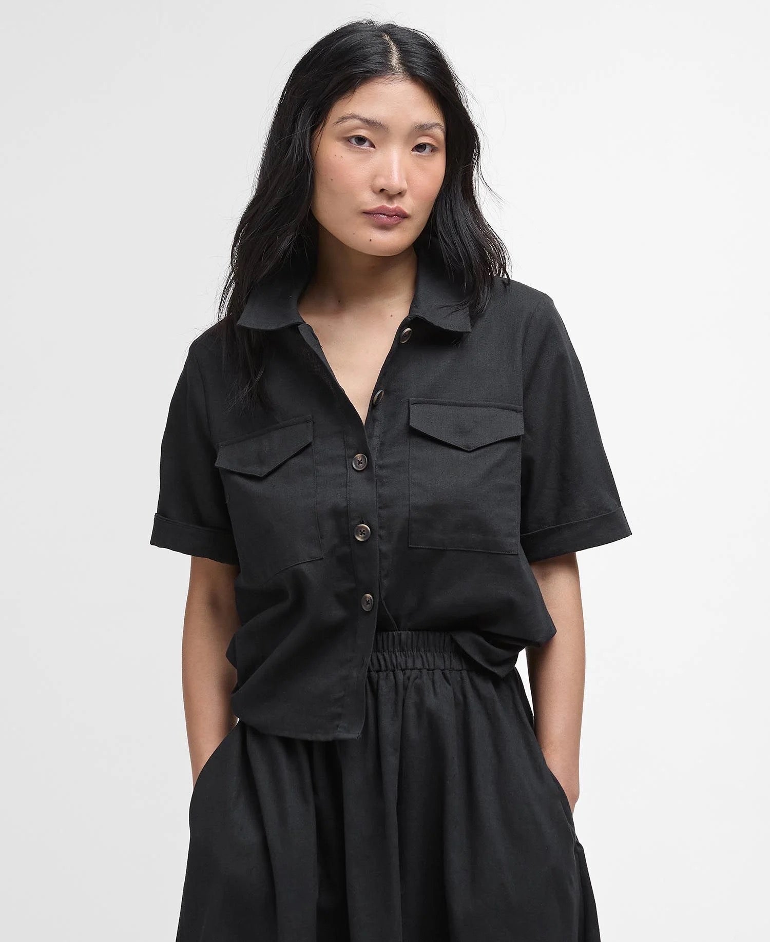 BARBOUR  LUNA Black SHIRT