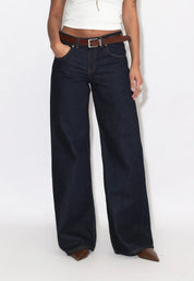 DR DENIM RHUE LOW WIDE STREAM RINSE