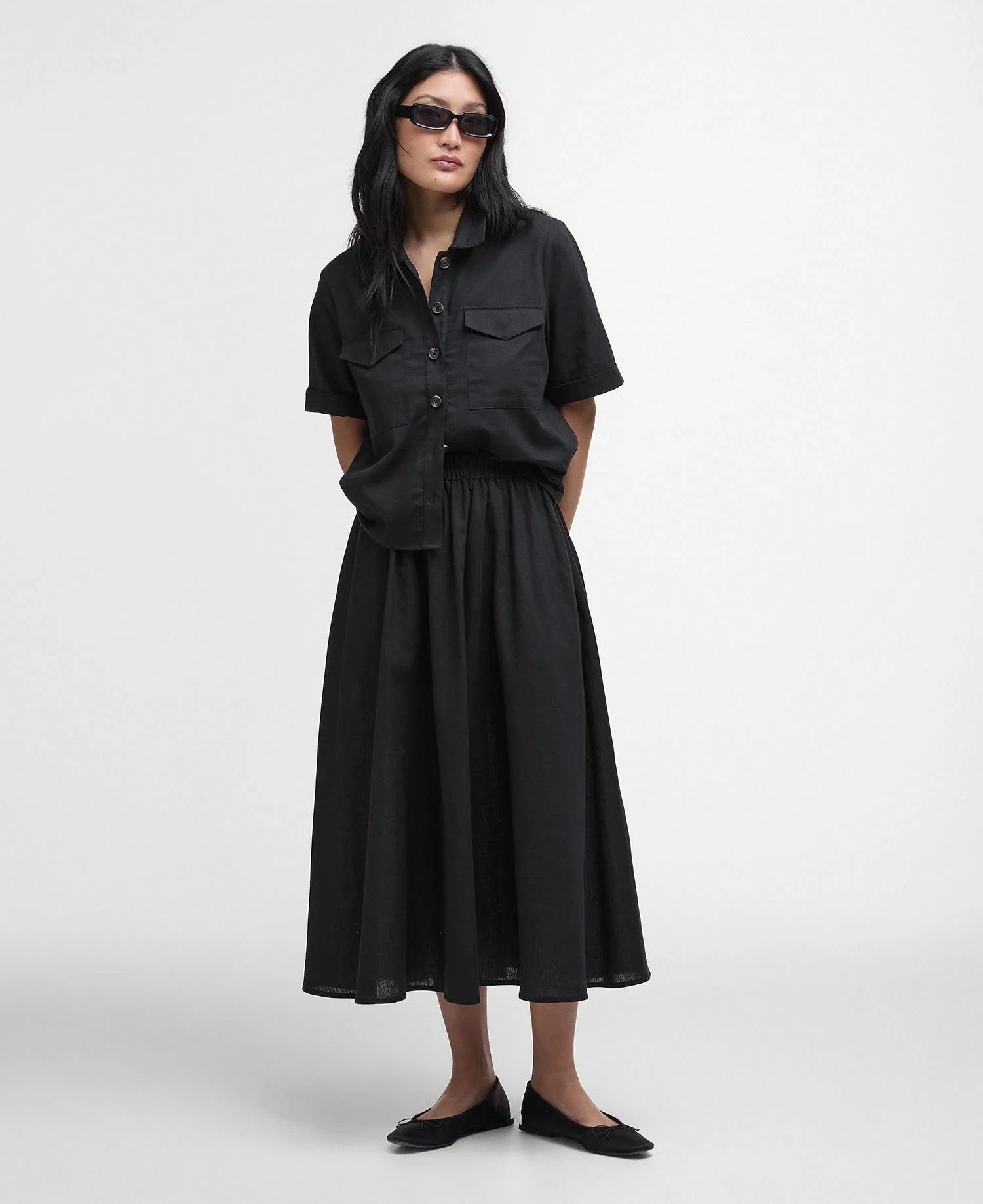 BARBOUR  LUNA Black SHIRT