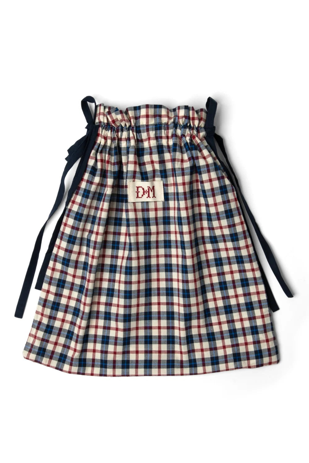 DAMSON MADDER ALETTA PJ SET CHERRY NAVY CHECK