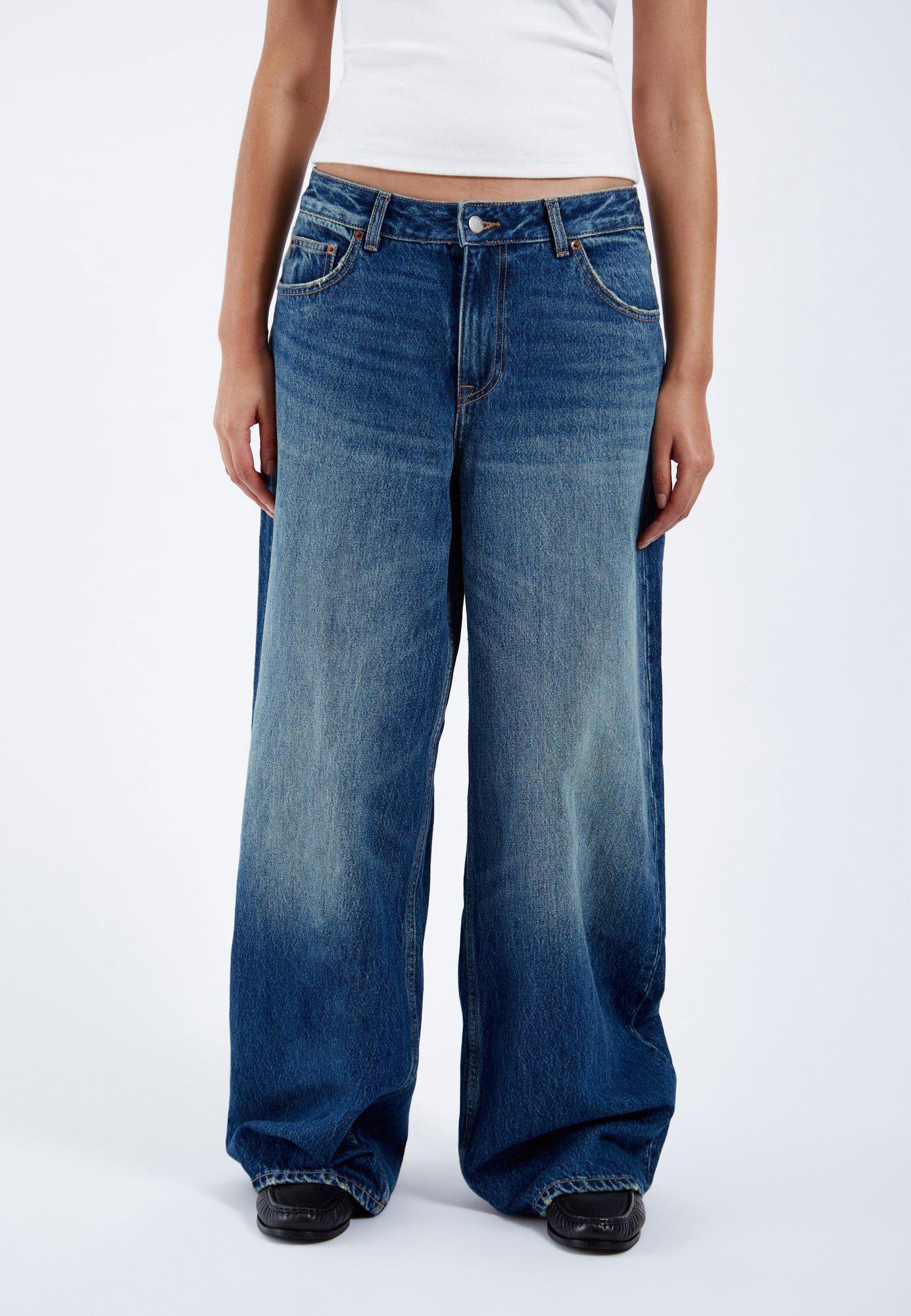 DR DENIM ARY WIDE STRAIGHT STREAM DARK FADE