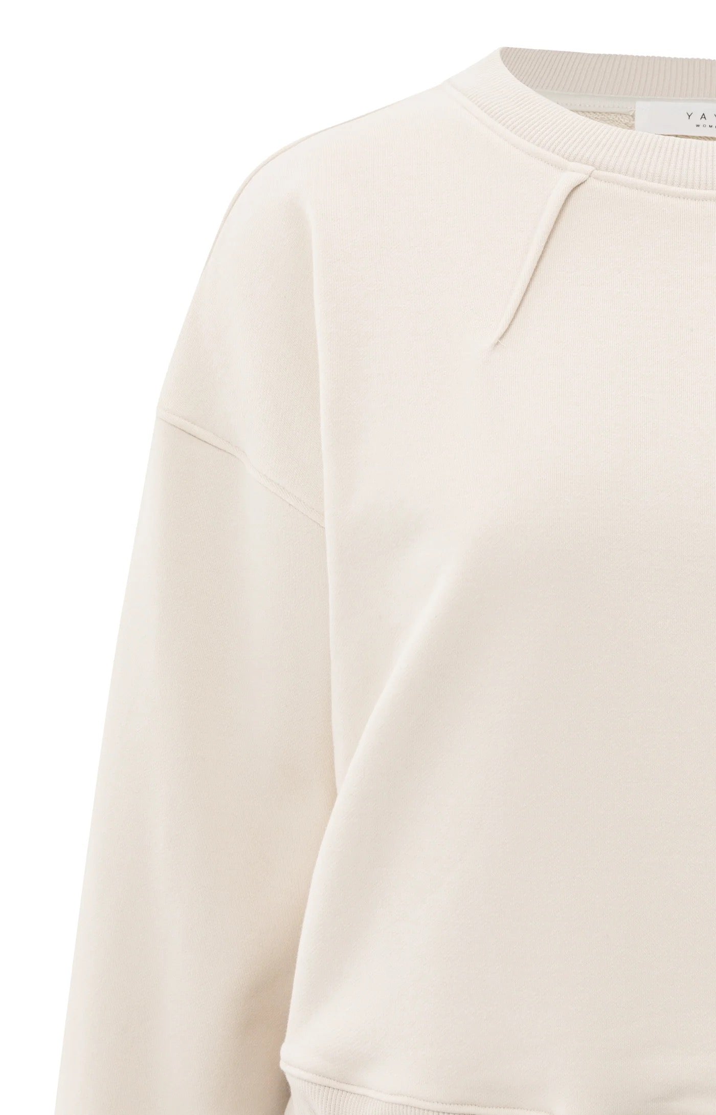YAYA PLEAT CORD CHALK WHITE