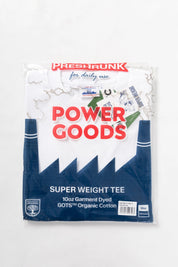 POWER GOODS SUPER WEIGHT TEE White