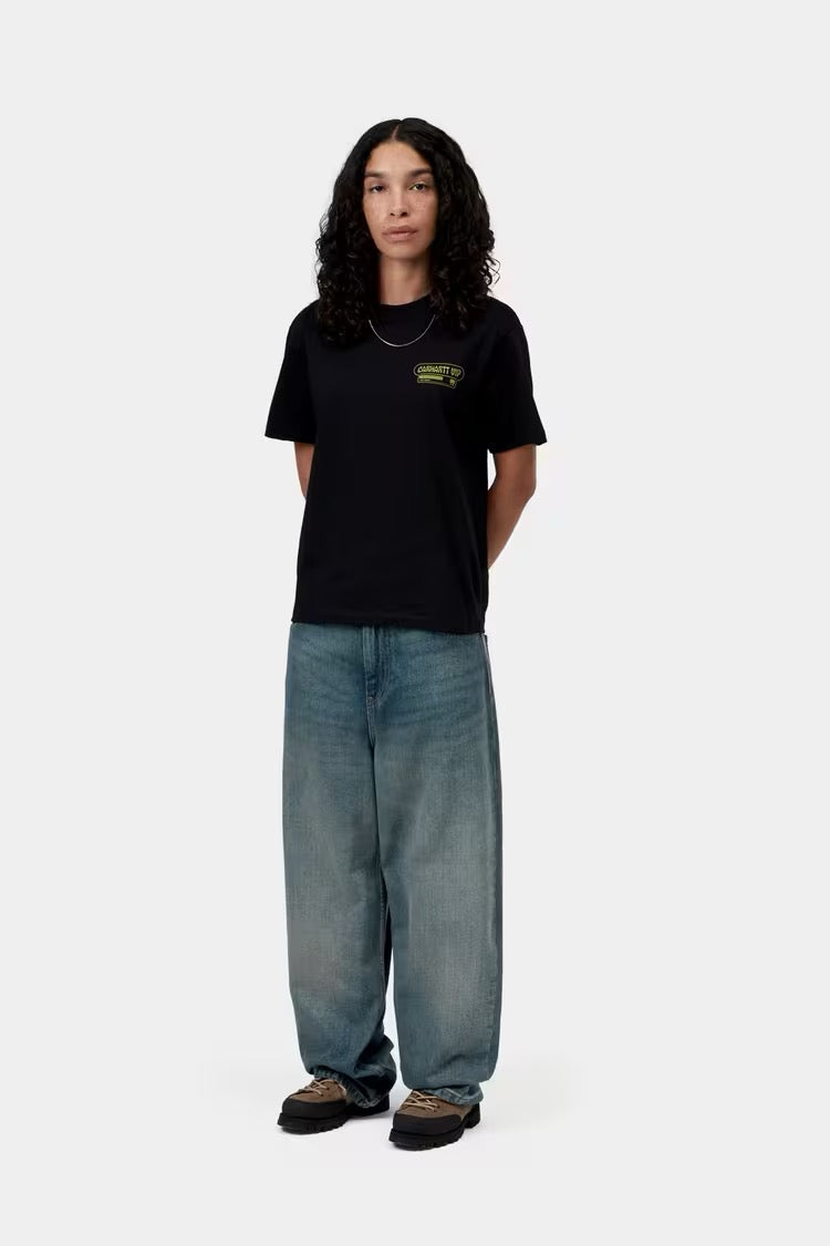 CARHARTT WIP  BRANDON DENIM BLUE WORN USED WASH