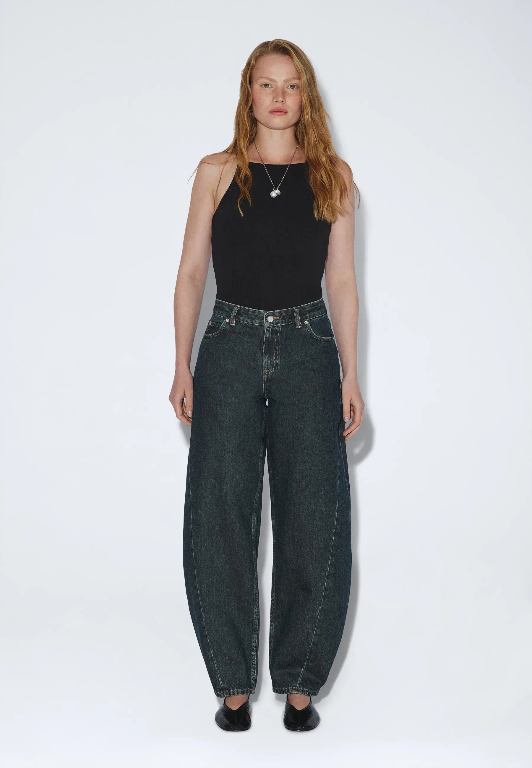 DR DENIM NANCI TWIST SEAM KODIAK DARK RETRO