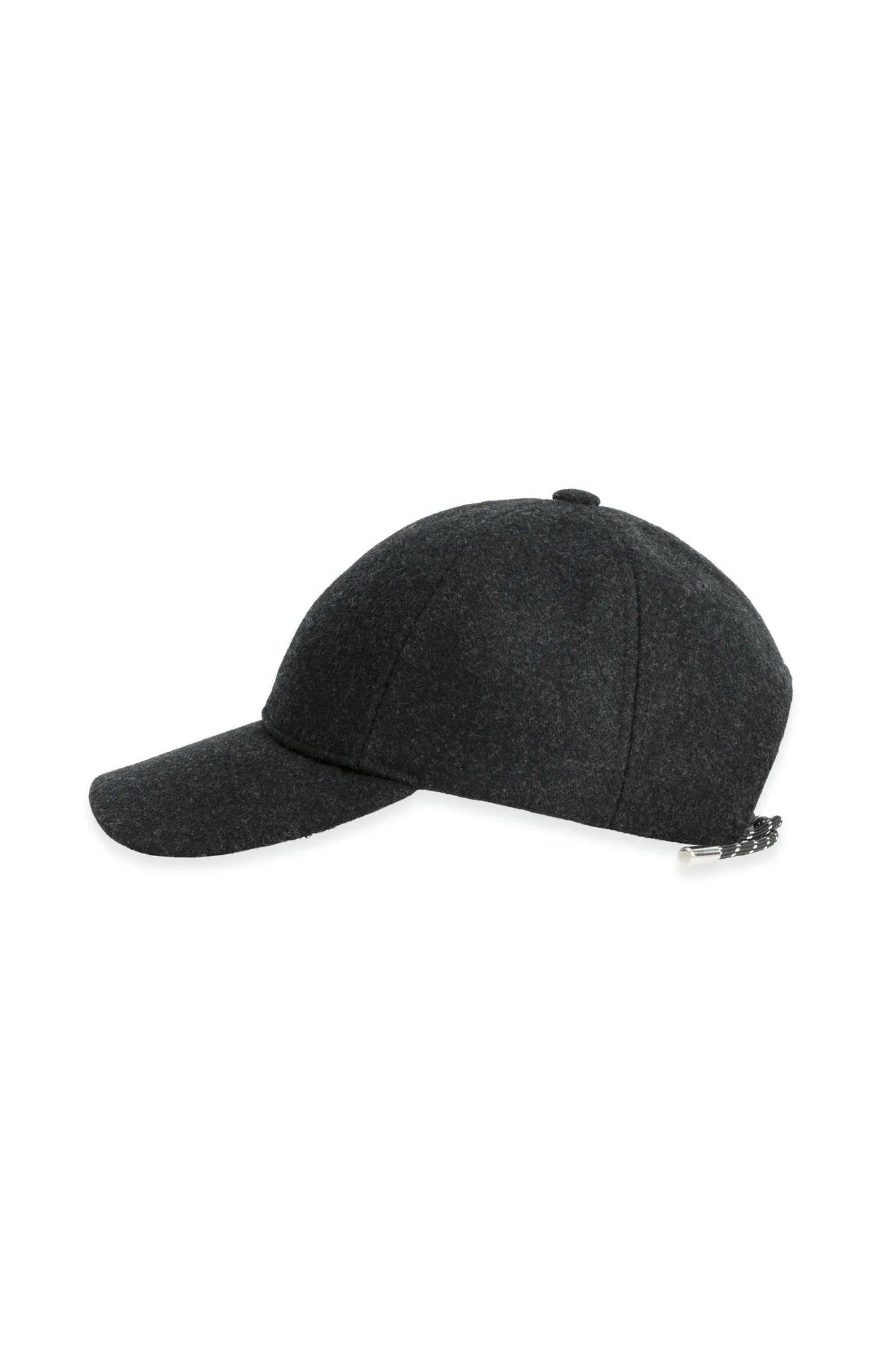 YAYA WOOL CAP HOLE BLACK
