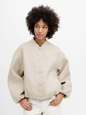 FRENCH CONNECTION  NELLIE OATMEAL JACKET