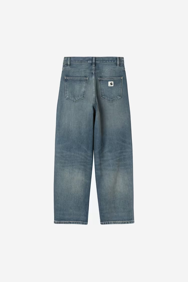 CARHARTT WIP  BRANDON DENIM BLUE WORN USED WASH