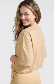 YAYA  SWEAT CROIS CROISSANT BROWN