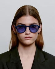A.KJAERBEDE SUNGLASSES ZAN BLUE STEEL