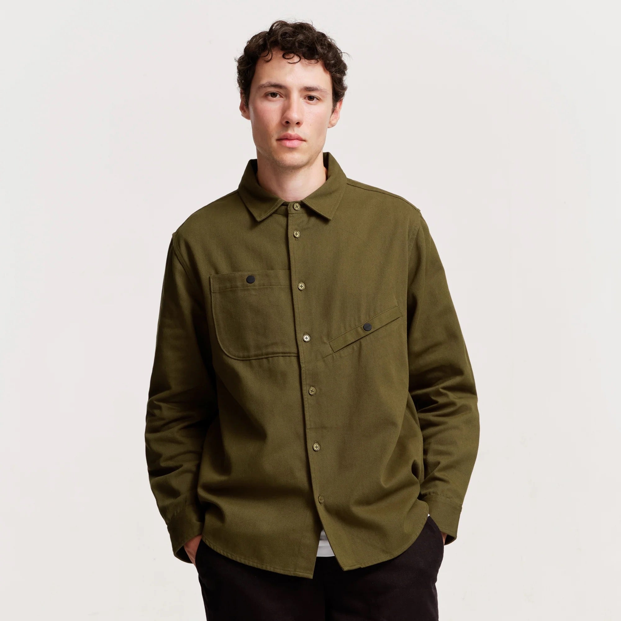 PARLEZ TASK SHIRT MOSS