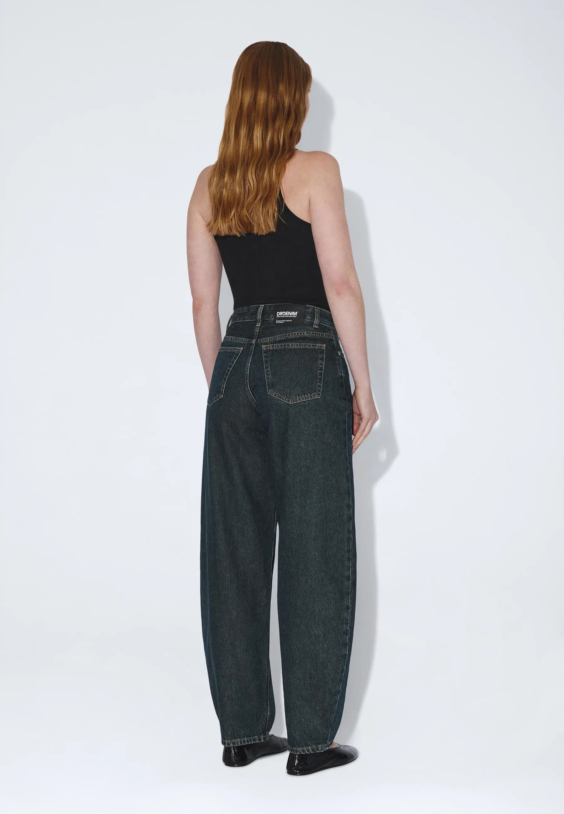 DR DENIM NANCI TWIST SEAM KODIAK DARK RETRO