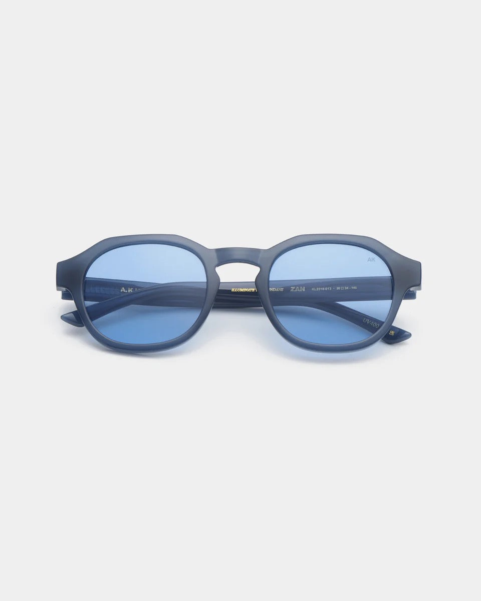 A.KJAERBEDE SUNGLASSES ZAN BLUE STEEL
