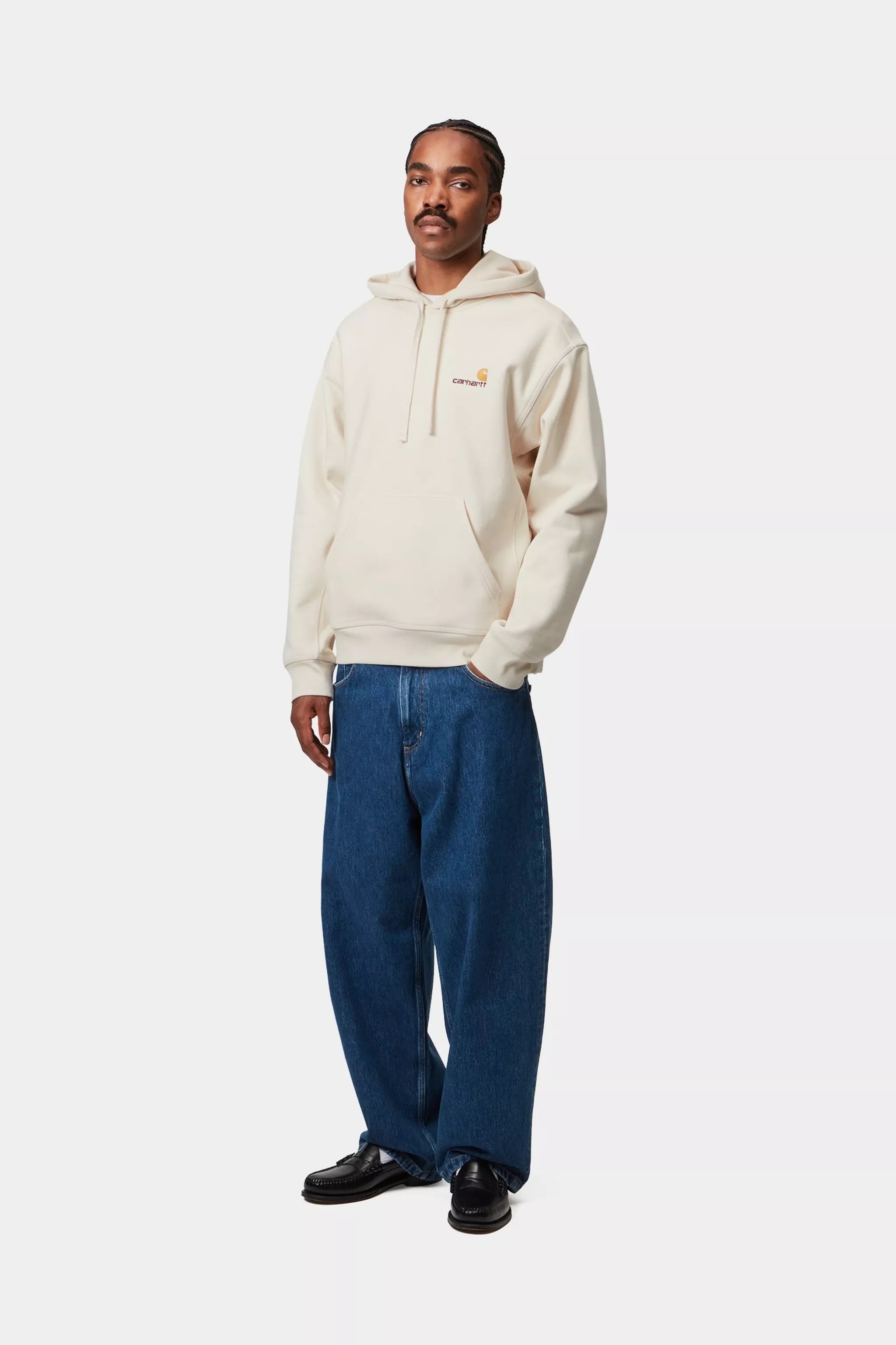 CARHARTT WIP HOODED AMERICAN NATURAL
