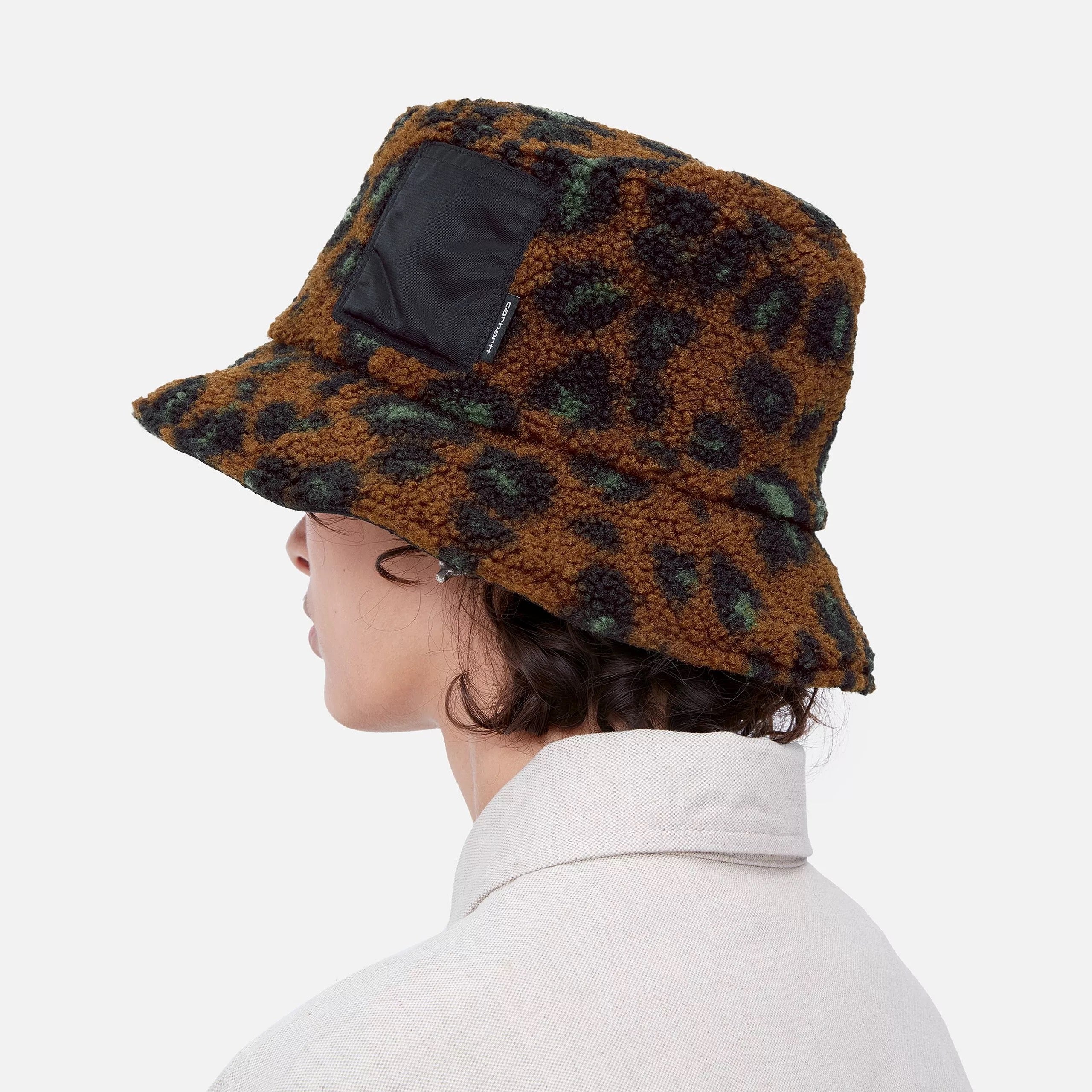 CARHARTT WIP  ORLA BUCKET HAT CAMO LEO JACQUARD