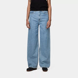 CARHARTT WIP JANE PANT BLUE STONE WASHED JEANS