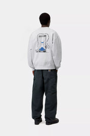 CARHARTT WIP  HOURGLASS ASH HEATHER STONE WASHED
