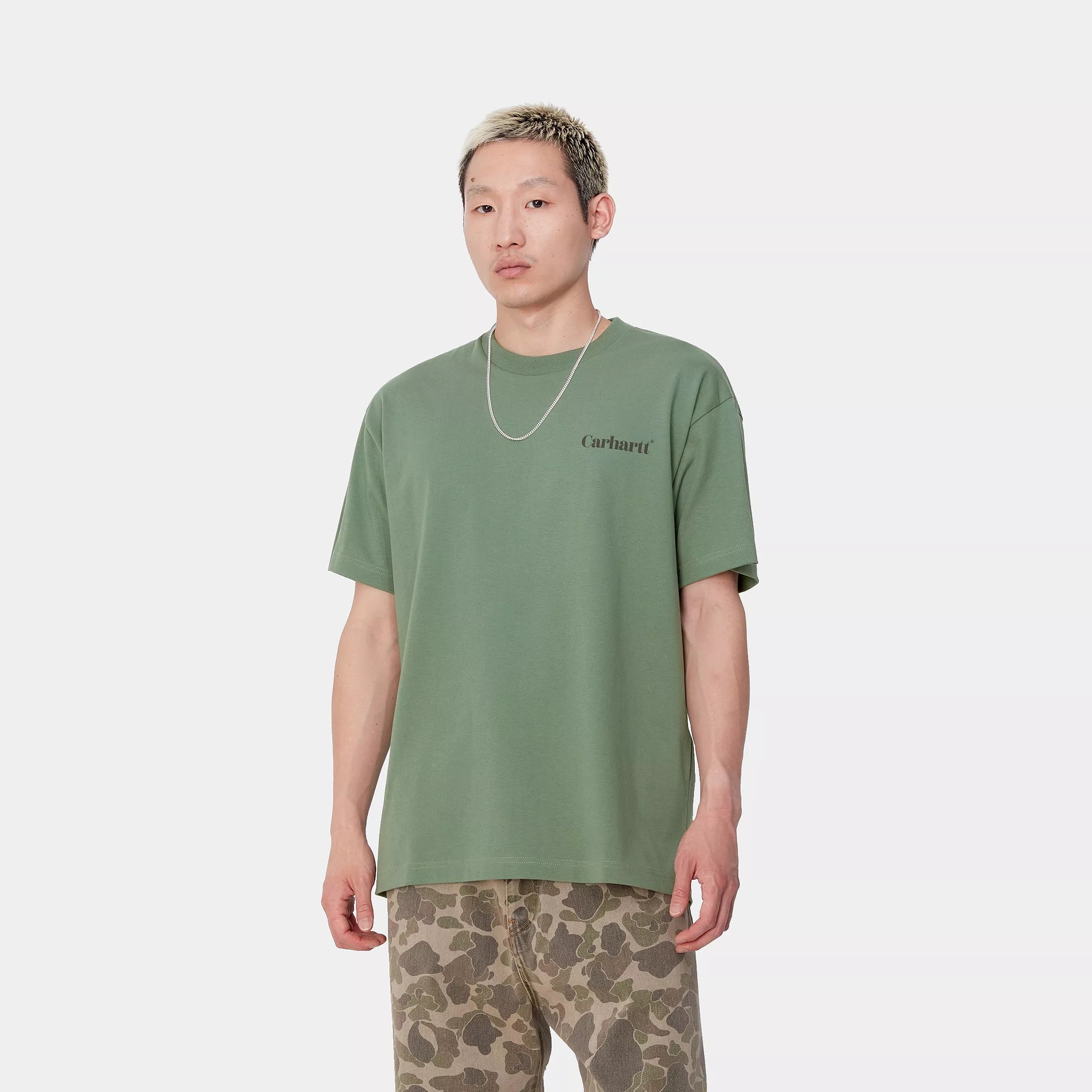 CARHARTT WIP  FOLD DUCK TEE DUCK GREEN