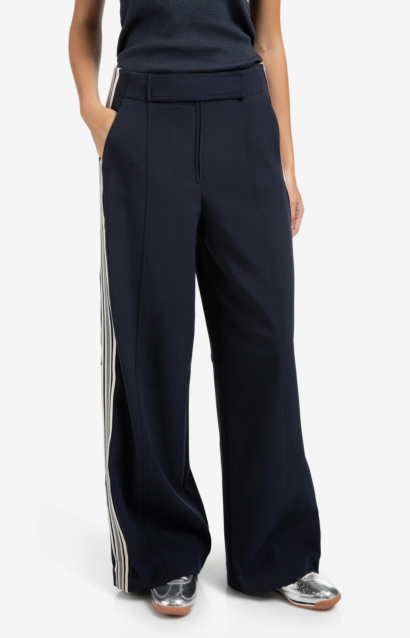 YAYA TAPE HI WAIST INKWELL BLUE