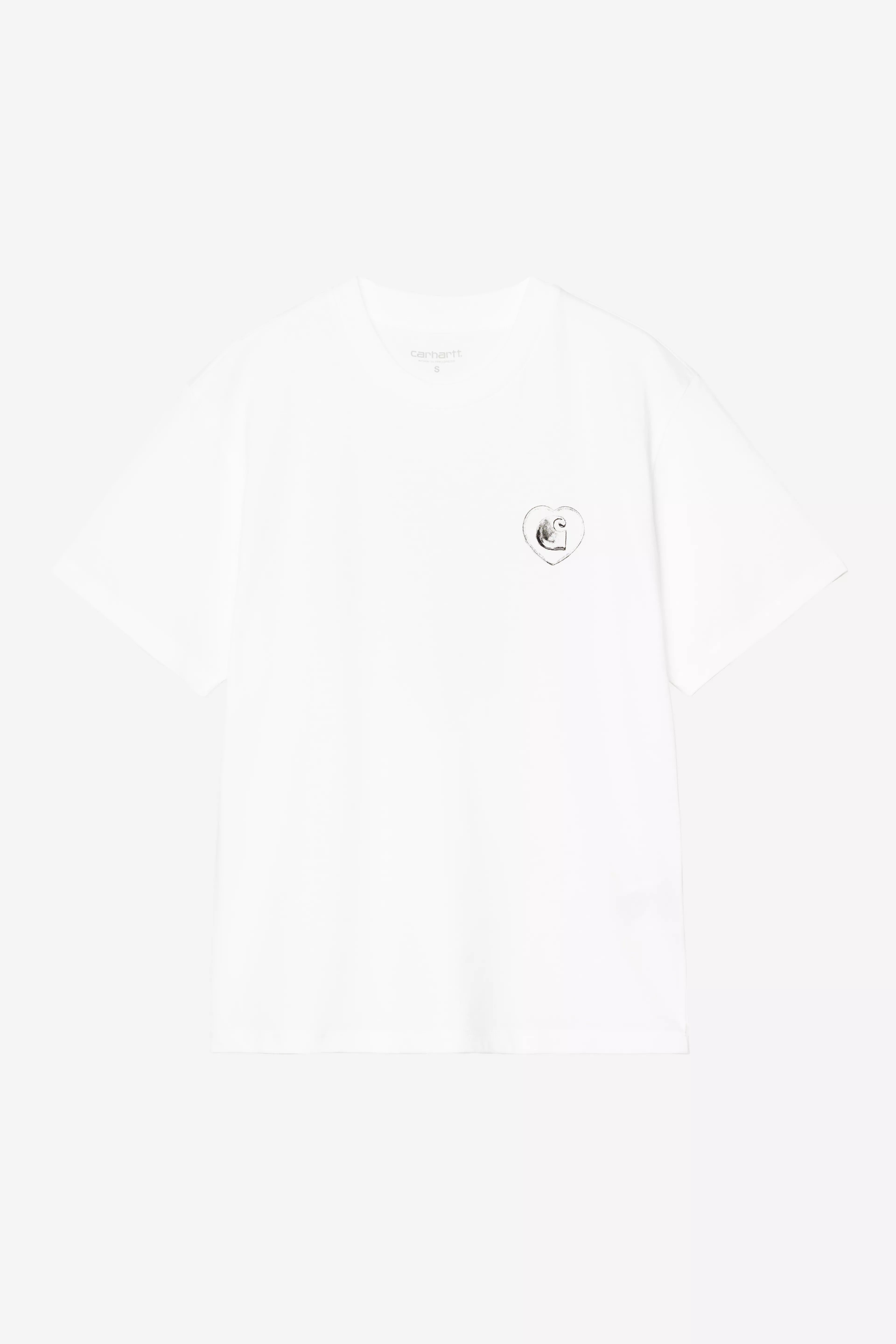 CARHARTT WIP  HEARTS White TEE