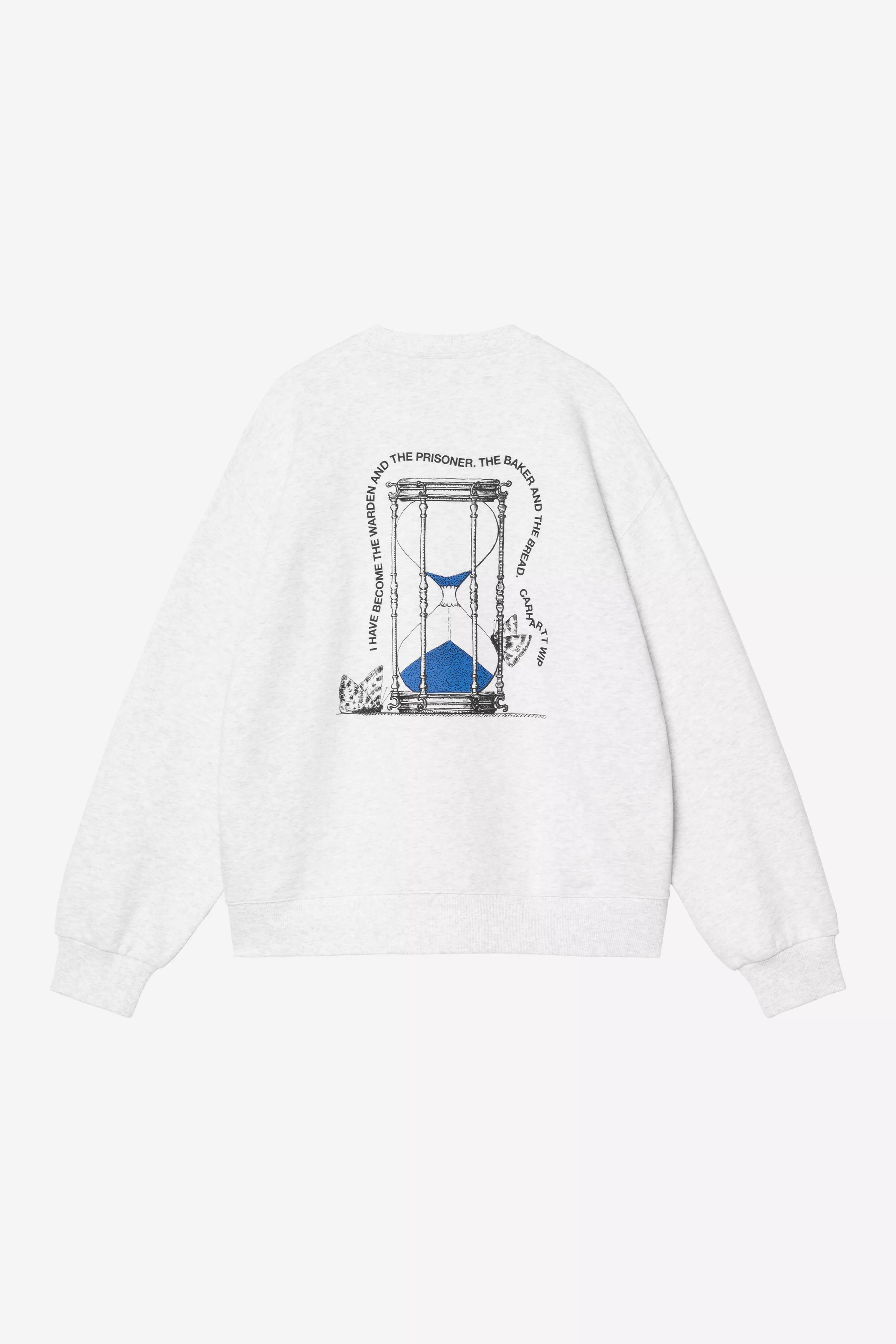 CARHARTT WIP  HOURGLASS ASH HEATHER STONE WASHED