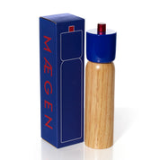 MEAGEN SALT/PEPPER NAVY/RED LARGE