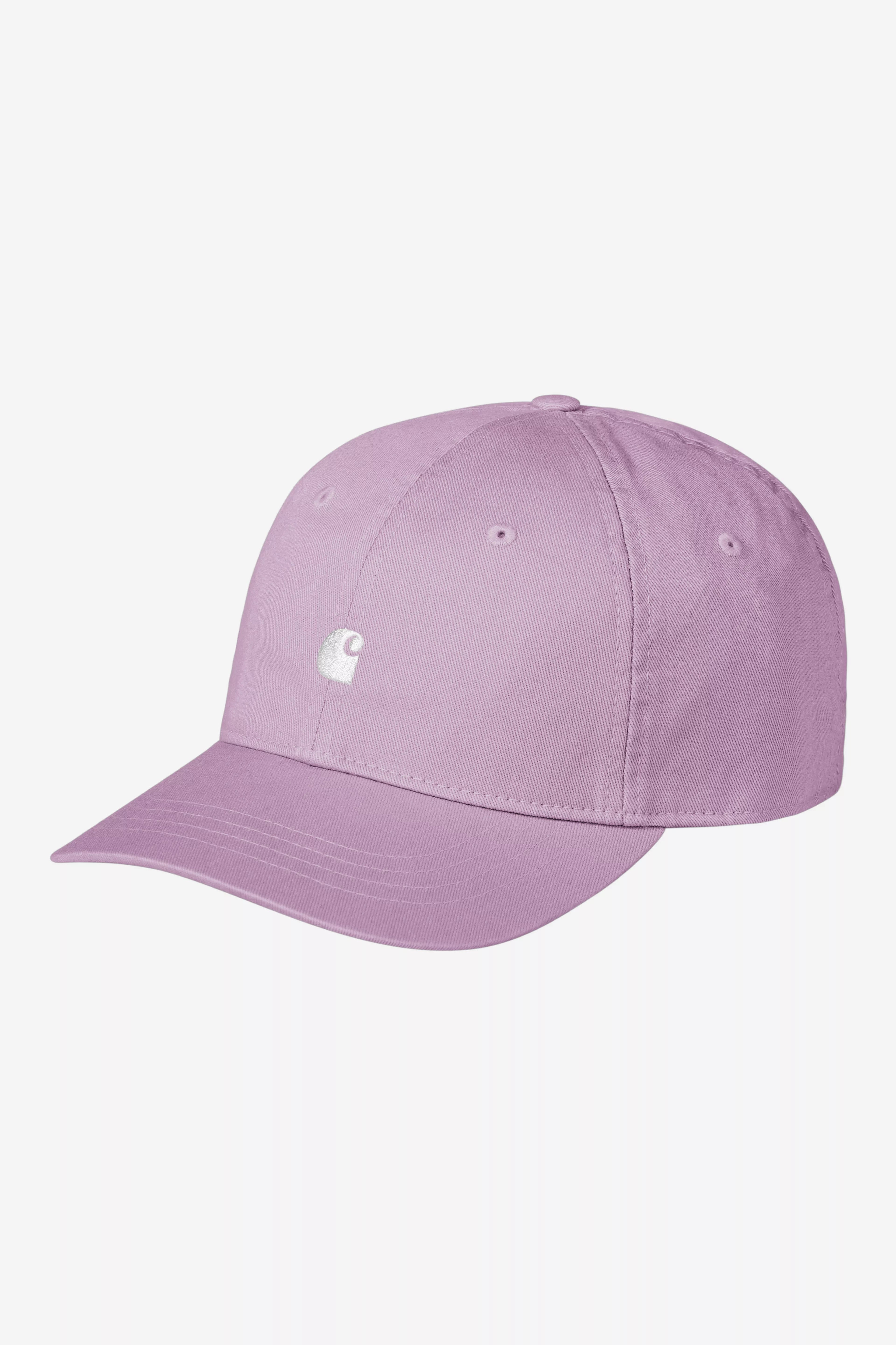 CARHARTT WIP  MADISON LOGO CAP GENTLE PURPLE/WHITE