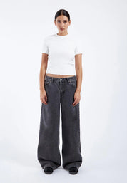 DR DENIM ARY WIDE STRAIGHT MID GREY RETRO
