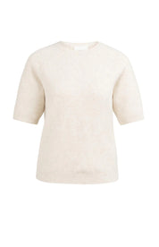 YAYA S/S JUMPER KIT BEIGE MELANGE